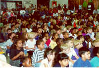 Pikes Peak Elementary sings "GO FOR THE GOLD!"